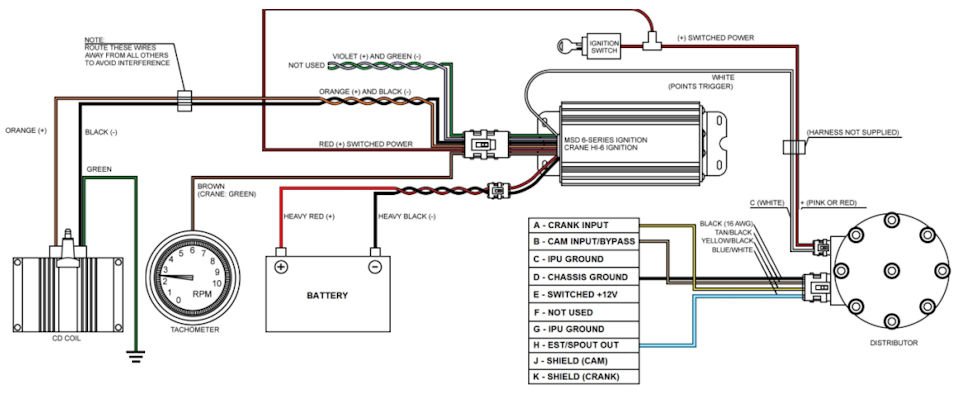 Terminator Ignition Wiring With MSD Box