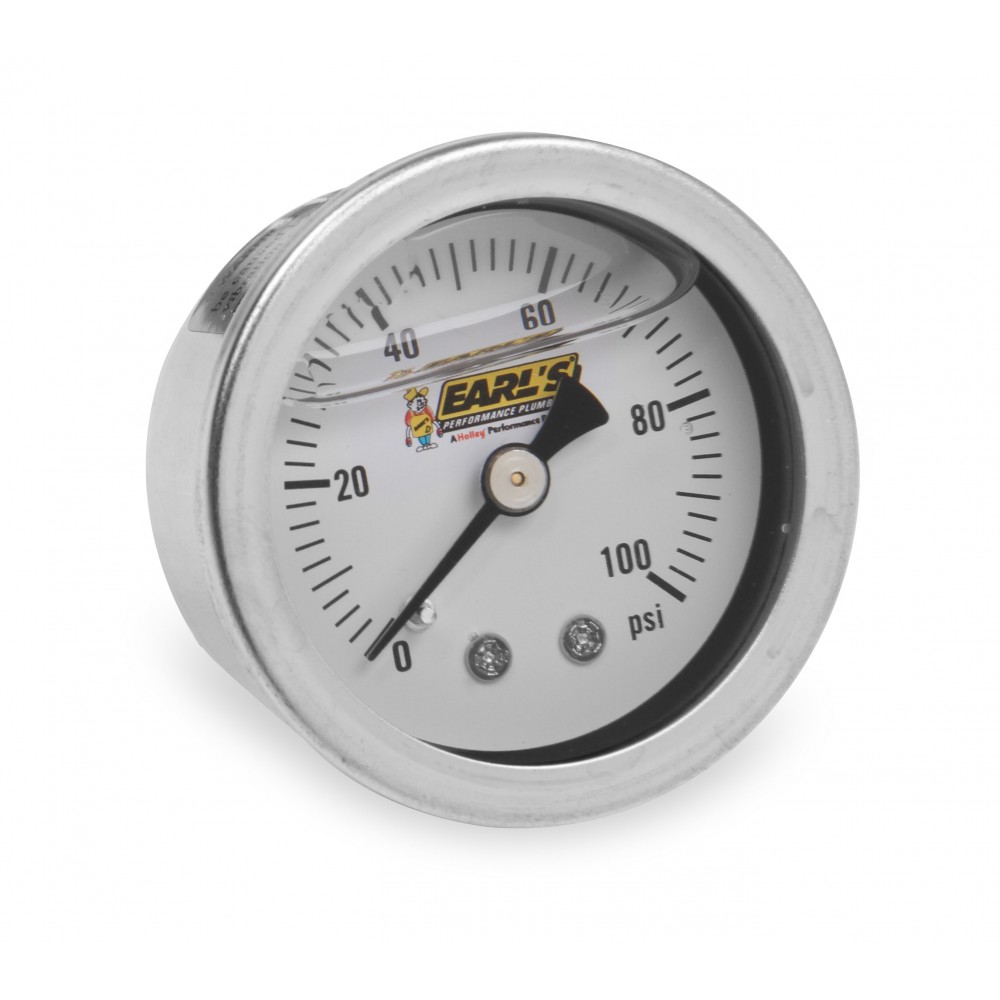 Earl's Fuel Pressure Gauge, Ships Free at