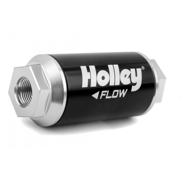 175 GPH HP Billet Fuel filter, 10 micron, 3/8 NPT