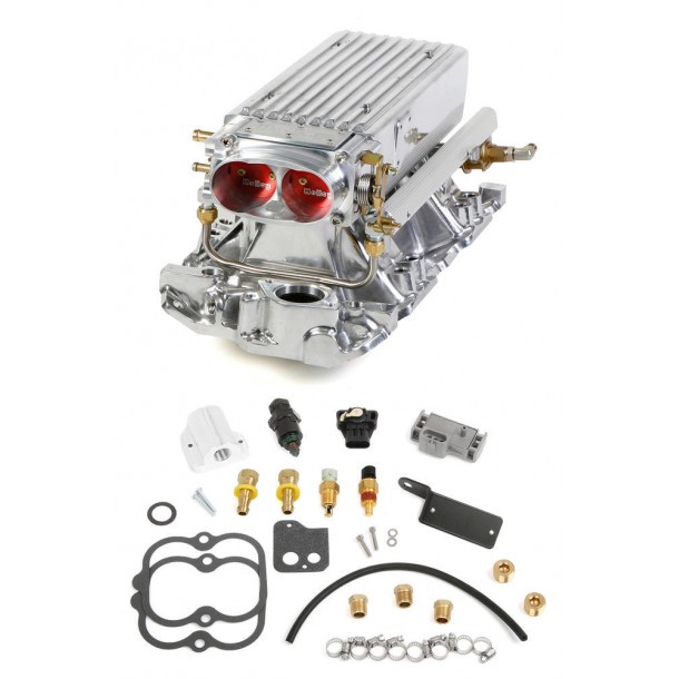 Power Pack Kit Stealth Ram Polished Finish, SBC with Early or Late Heads