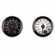 2-1/16 Inch Oil Pressure Gauge, 0-100psi, Analog Display