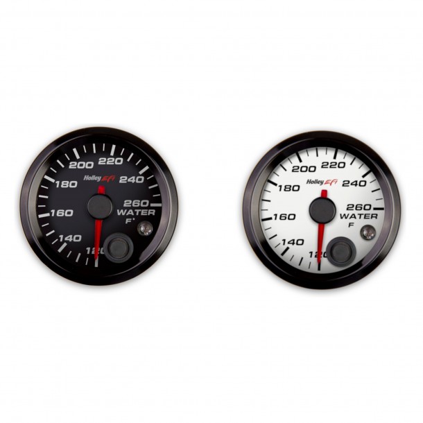 2-1/16 Inch Coolant Temp Gauge, 120-260°F, Analog Display