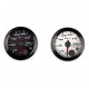2-1/16 Inch Coolant Temp Gauge, 120-260°F, Analog Display