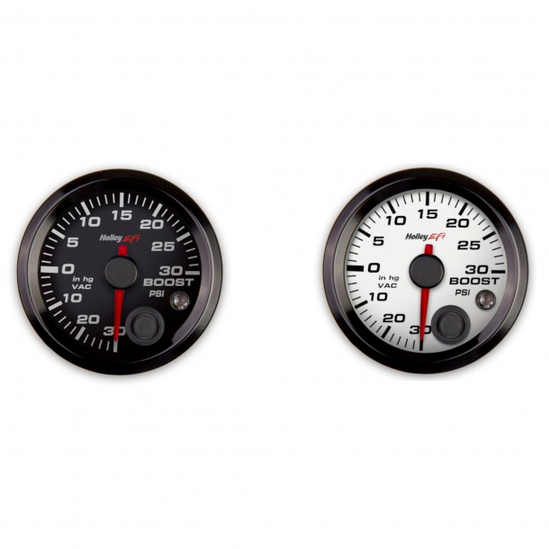 2-1/16 Inch Vacuum/Boost Gauge, 30inHg-30psi, Analog Display