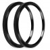 4-1/2 Inch Bezels, Black, Pack of 2