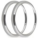 4-1/2 Inch Bezels, Silver, Pack of 2