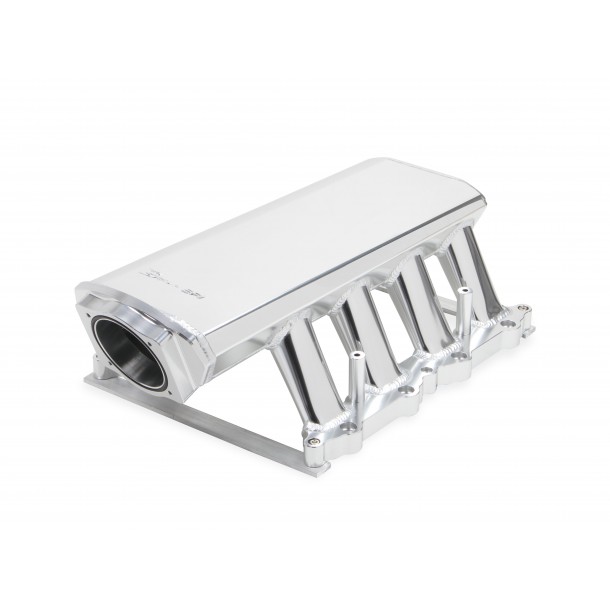 Sniper Hi-Ram Intake, Ford Coyote 5.0, 90mm Throttle Body, Silver Anodized