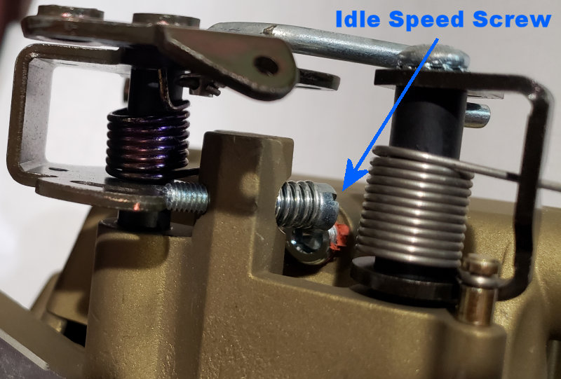 Idle Speed Screw, Holley Sniper EFI System