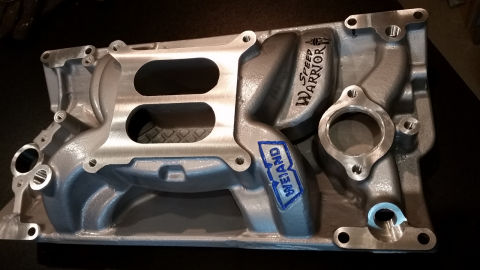 Intake Manifold (Painted & Embossed)