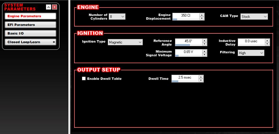 Holley Sniper Software Screenshot - Tuning The Minimum Signal Value