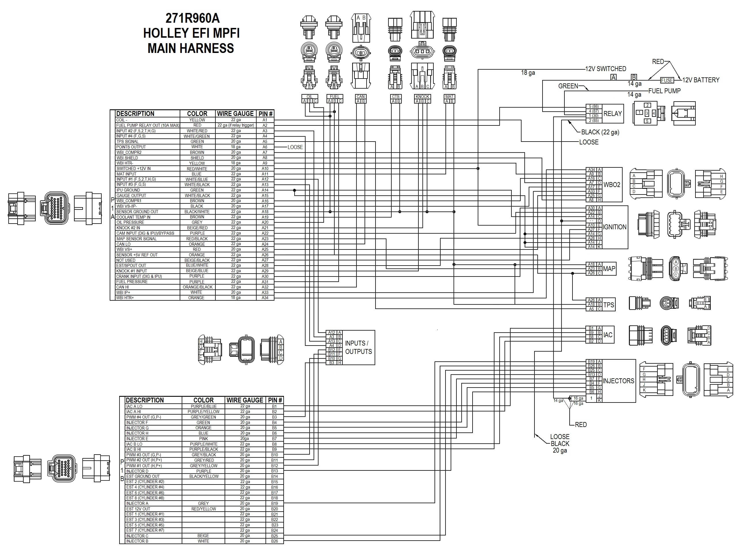 Holley Terminator X Mpfi Kit For Universal Applications