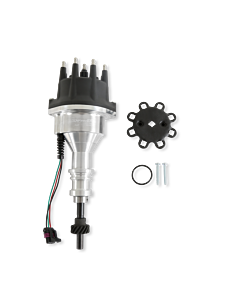 HyperSpark Distributor - Ford Small Block 260/289/302, Silver