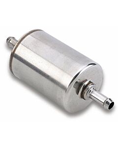 Fuel Filter - 10 micron post filter w/ dual 3/8" barbs.