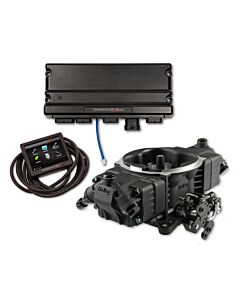 Terminator X Max Stealth 4150 TBI w/Trans - GM LS, 24x Crank, 4L60E/80E, 650 HP, Black