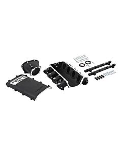 Ultra Lo-Ram Manifold Kit w/ Port Injection Fuel Rails - GM Gen V LT, Black