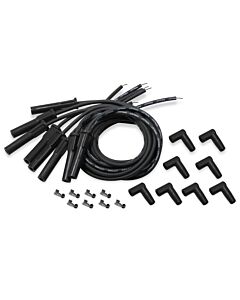 Spark Plug Wire Set, Black/Black - GM LS w/Holley Smart Coils