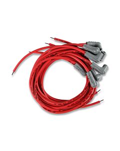 Super Conductor Wires - Universal 8-Cylinder 90-Degree Plug, HEI & Socket-style Distr, Red