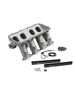 Hi-Ram EFI Intake Manifold Lower Half - GM LT1, Satin