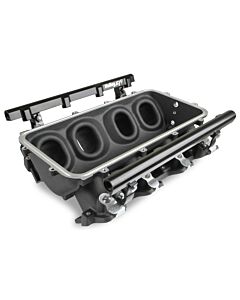 Lo-Ram EFI Intake Manifold Lower Half - GM LS1/LS2/LS6, Black