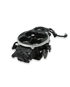 Terminator X Stealth 4500 Throttle Body - Secondary, 4 Inj, 650 HP, Black