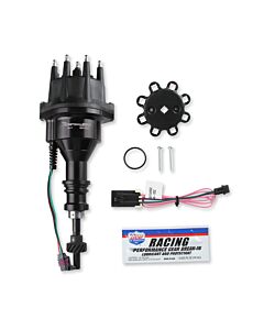 HyperSpark Distributor - Ford Small Block 260/289/302, Black