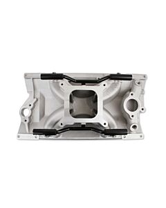 Single Plane EFI Intake Manifold, 1 x 4150 - SB Chevy L31 Vortec 262-400 96-02 (non-EGR), Black