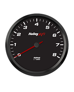 Tachometer, CAN Bus - 4-1/2" 0-8K RPM Range, Black Face