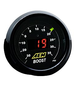 Classic Digital Boost Gauge Kit - -30 to 35 PSI